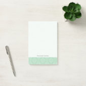 Groen damppatroon post-it® notes (Kantoor)