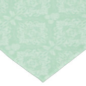 Groen damppatroon tafelkleed (Gekanteld)