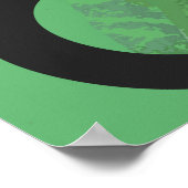 Groen Decennium 80th Birthday Poster (Hoek)