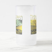 Groen denken matglas bierpul (Center)