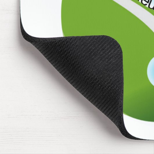 Groen denken muismat (Hoek)