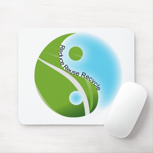 Groen denken muismat (Met muis)