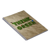 groen denken notitieboek (Rechterzijde)