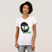 Groen denken t-shirt (Voorkant volledig)