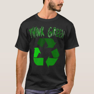 Groen denken t-shirt