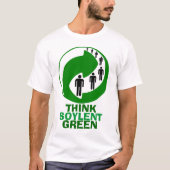 Groen denken t-shirt (Voorkant)
