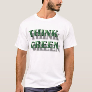 Groen denken t-shirt