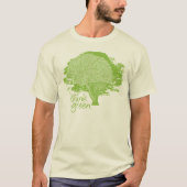 Groen denken t-shirt (Voorkant)