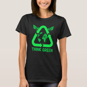 Groen denken t-shirt
