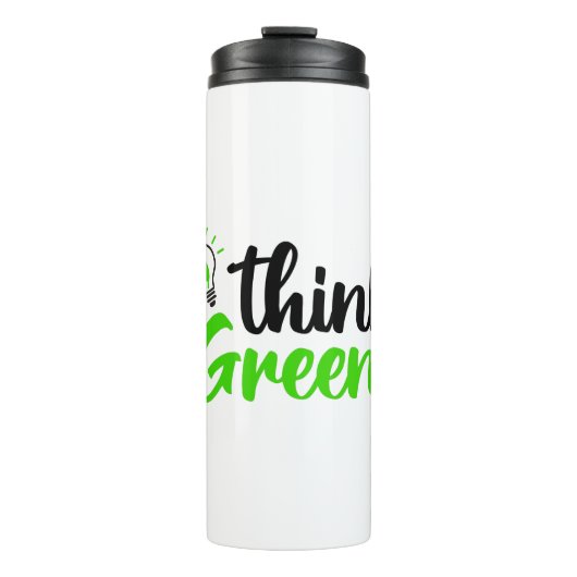 groen denken thermosbeker (Voorkant)