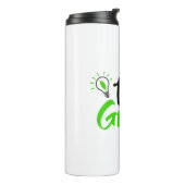 groen denken thermosbeker (Gedraaid links)