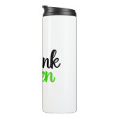 groen denken thermosbeker (Geroteerd rechts)