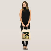 Groen denken tote bag (Voorkant (model))