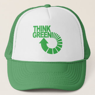 groen denken trucker pet
