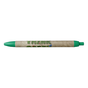 groen denken zwarte inkt pen