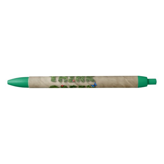 groen denken zwarte inkt pen (Voorkant)