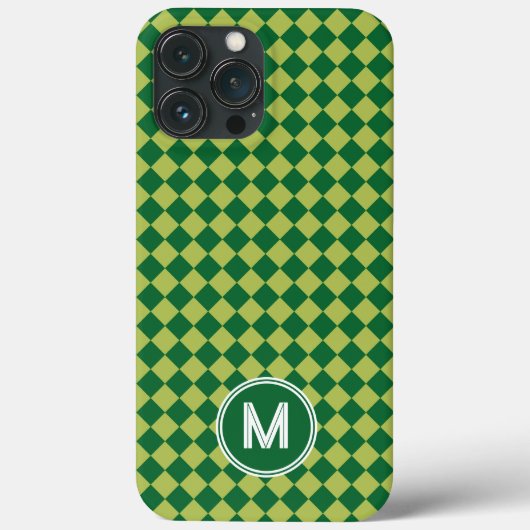 Groen diagonaal kastje Case-Mate iPhone case (Achterkant)