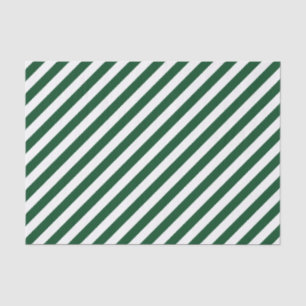 Groen diagonaal-strippapier tissuepapier