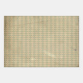 groen diamantpatroon inpakpapier vel (Voorkant)