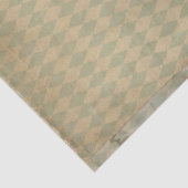  groen diamantpatroon ontkoppeling tissuepapier (Detail)