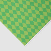 GROEN DIAMOND MARDI GRAS PATTERN TISSUEPAPIER (Detail)