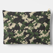 Groen Digitaal Camouflagepatroon Etui (Achterkant)