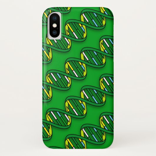 Groen DNA Case-Mate iPhone Case (Achterkant)