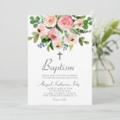 groen doopsel kaart (Staand voorkant)