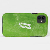 Groen doorsnede Zee, minimaal eenvoudig Case-Mate iPhone Case (Achterkant (horizontaal))