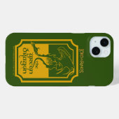GROEN DRAGON™ Case-Mate iPhone CASE (Achterkant (horizontaal))