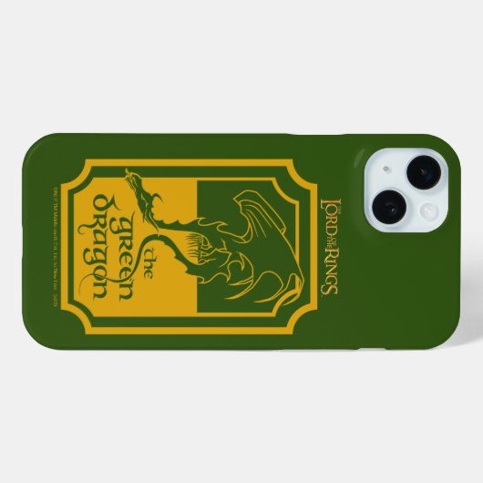 GROEN DRAGON™ Case-Mate iPhone CASE (Achterkant (horizontaal))