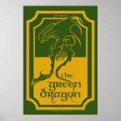 GROEN DRAGON™ POSTER (Voorkant)