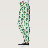 Groen Drakenportret Leggings (Links)