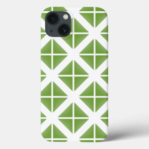 Groen driehoekspatroon Case-Mate iPhone case