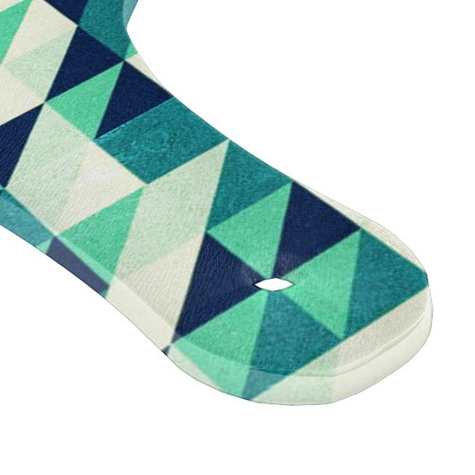 Groen driehoekspatroon snijplank (Hoek)