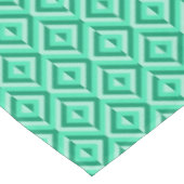 Groen driekleurig diamantpatroon tafelkleed (Gekanteld)