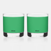 GROEN DRINK GLAS (Voorkant)