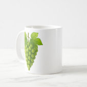 Groen druivenras koffiemok (Voorkant links)