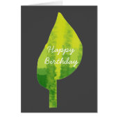 Groen eco-natuur bladerontwerp (Voorkant)