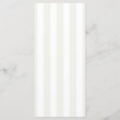 Groen Eenvoudig Elegant Script Bruiloft Menu (Achterkant)
