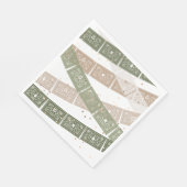 Groen Eerste Fiesta Verjaardagsfeest Servetten (Hoek)