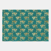 groen Egyptisch inpakpapier | Oud-Egyptisch Vel (Voorkant 2)