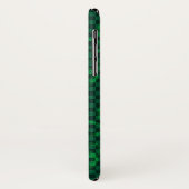 Groen Emo-patroon met cirkels Case-Mate iPhone Case (Achterkant/links)