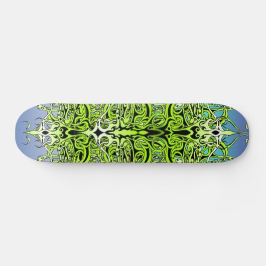 Groen Empire Tribal Design Persoonlijk Skateboard (Horizontaal)
