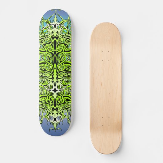 Groen Empire Tribal Design Persoonlijk Skateboard (Voorkant)