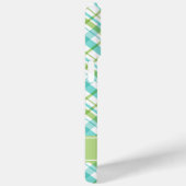 Groen en Aqua Pset Patroon Case-Mate iPhone Case (Achterkant / Rechts)