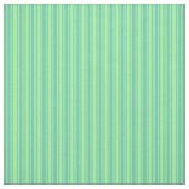 Groen en Aquamarine Lined Pattern Stof (Swatch)