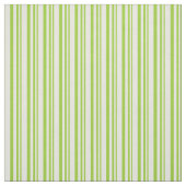 Groen en Beige Lined Pattern Stof (Swatch)