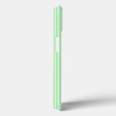 Groen en beige vijf strepen patroon Case-Mate iPhone case (Achterkant / Rechts)