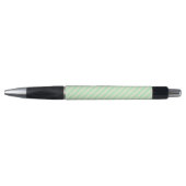 Groen en beige vijf strepen patroon pen (Voorkant)